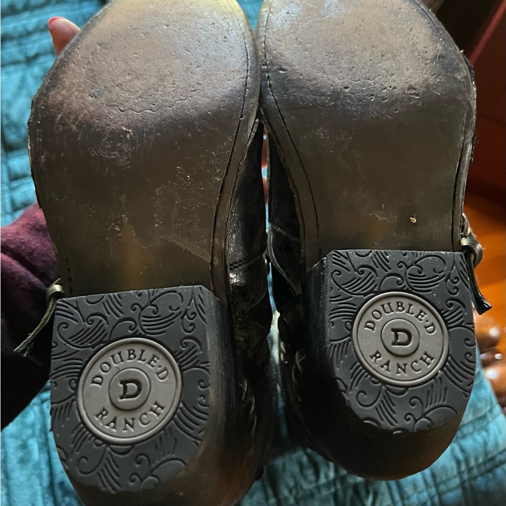 Double D Ranch Frontier Trapper boots. - Picture 4 of 6